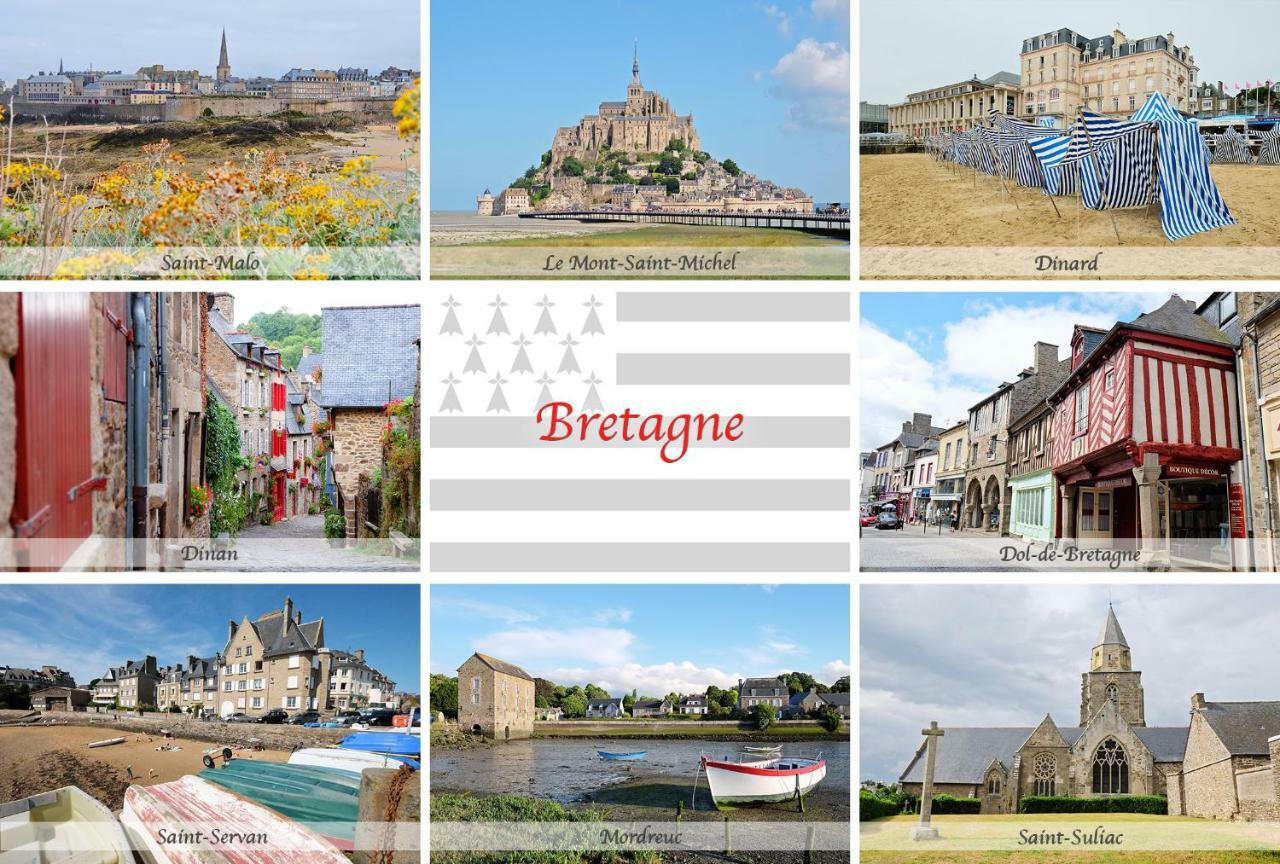 Le Jardin A Mordreuc Bed & Breakfast Pleudihen-sur-Rance Dış mekan fotoğraf